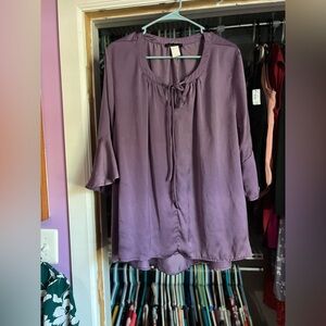 Chic Lavender Women's Blouse